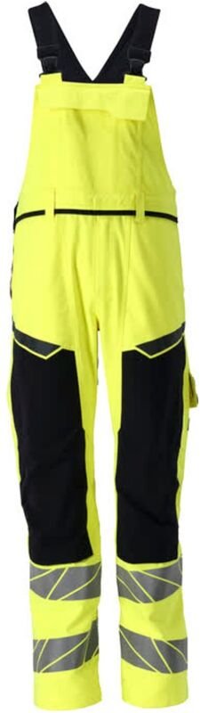 Warnschutz-Latzhose 21369-281 Gr. 82C68 hi-vis yellow/dark navy - Mascot