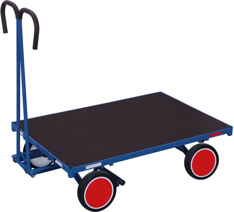 VARIOfit Handpritschenwagen ohne Bordwand mit Vollgummibreifung 1000x700mm