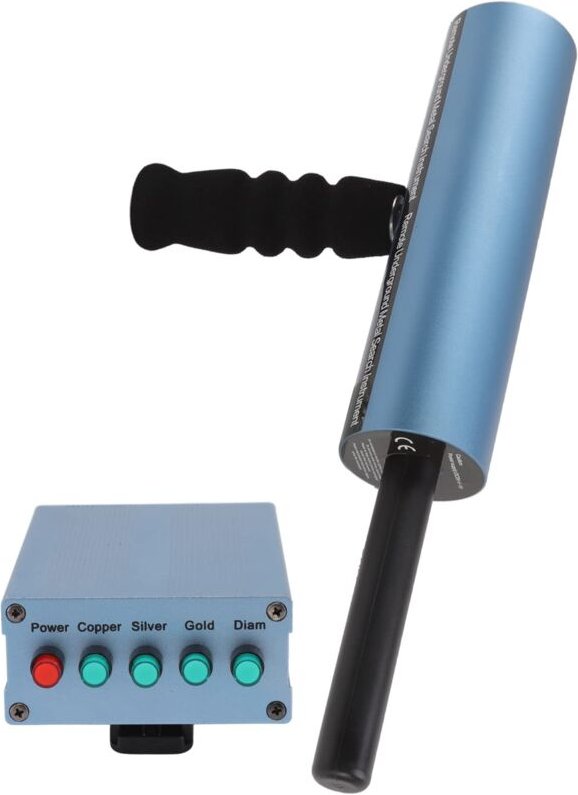 Zoternen - Golddetektor, Metalldetektor 800 m Reichweite für Silber von Jewel (blau)