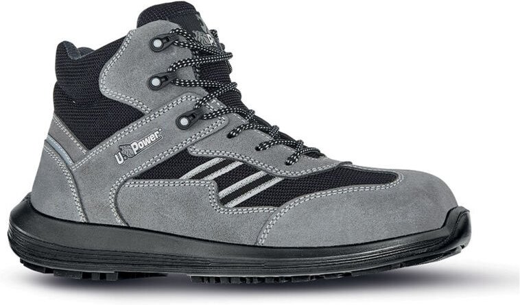 Sicherheitsschuhe hohe FLORIDA S1P SRC - Grau/Schwarz 40