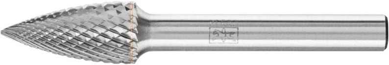 Thumbnail - PFERD TOOLS Hartmetall Hochleistungsfrässtift TOUGH-S Spitzbogen SPG Ø 10x20mm Schaft-Ø 6 mm schlagfest