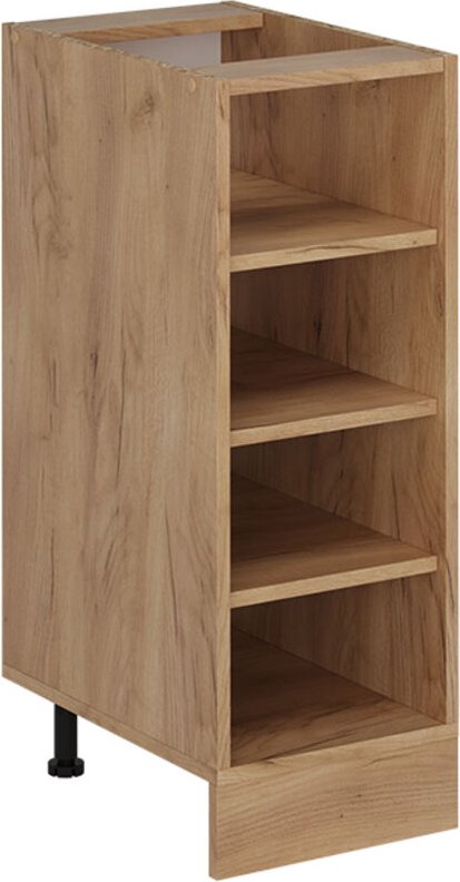 Vicco - Küchenregal R-Line, Goldkraft Eiche, 30 cm ohne Arbeitsplatte