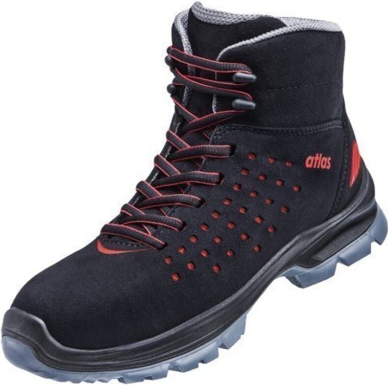 Thumbnail - Atlas Sicherheitsstiefel SL 32 2.0 red S1 ESD SRC DGUV Gr.39 schwarz/rot