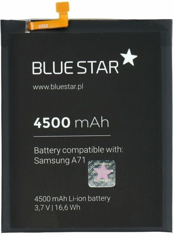 Thumbnail - Bluestar - Akku Ersatz kompatibel mit samsung galaxy A71 (A715F) 4500mAh Li-lon Austausch Batterie Accu EB-BA715ABY