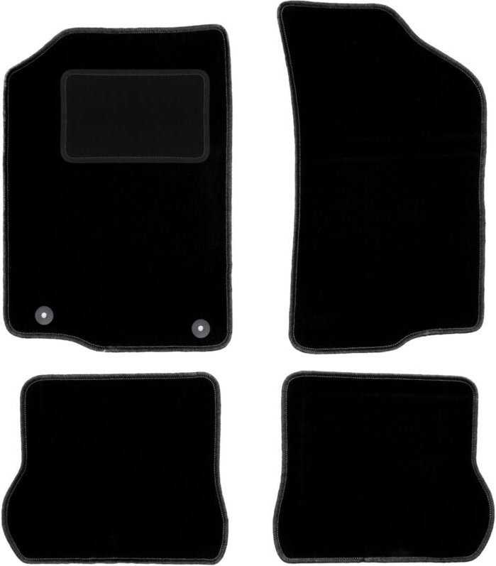 Thumbnail - Schwarze Veloursmatten für: Volkswagen Scirocco II Coupé (1981-1992)