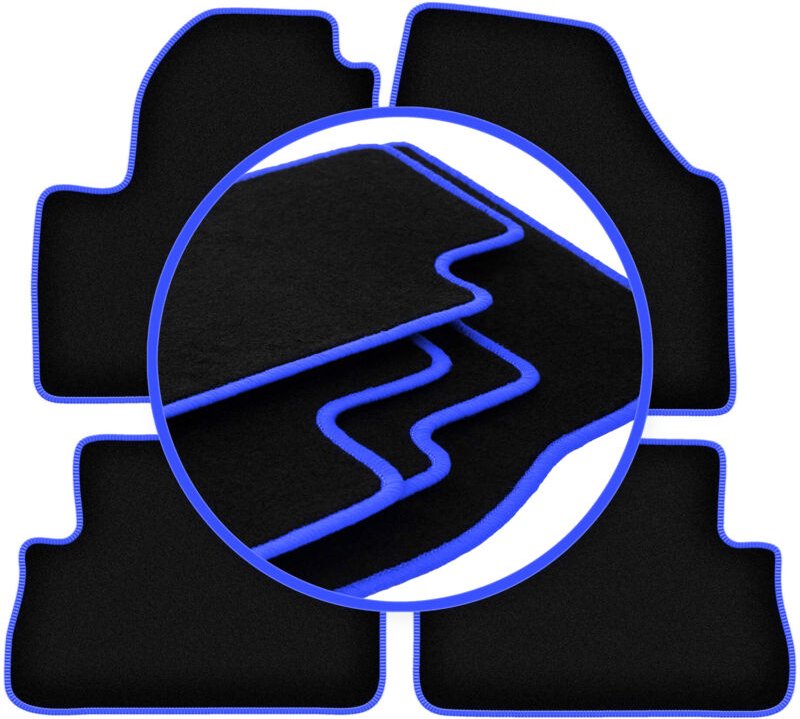 CARLUX-BLUE Autofußmatten für: Land Rover Freelander II SUV (2006-2014)