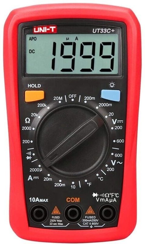 SNQ - Universal ac/dc Digital Multimeter Digitalmultimeter mit HOLD-Funktion npterbl