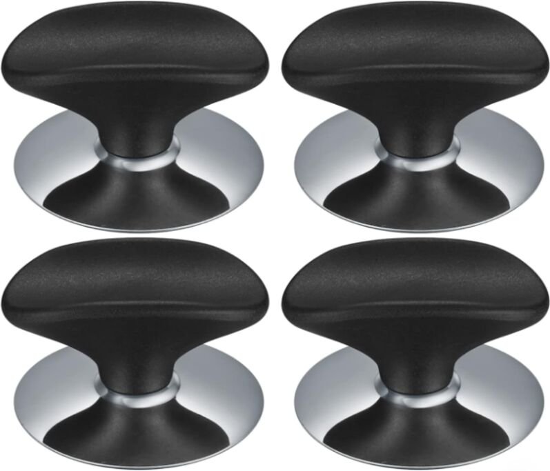 Stück Pfannendeckelknöpfe, Topfdeckelknöpfe, Küchendeckel-Ersatzknopf für Glasdeckel, Töpfe und Pfannengriff - Sollbry