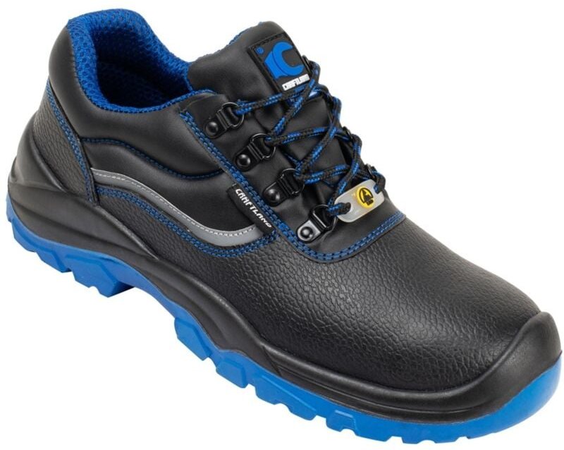 Feldtmann - Craftland Sicherheitshalbschuh nauen 33381 S3 fo sr esd Gr. 36 schwarz/blau