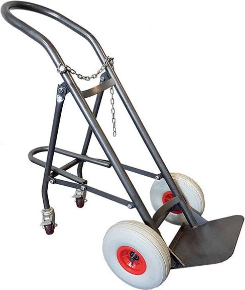 Diable-manutention - Sackkarre für 1 Flasche - Pannensichere Schaumstoffräder Ø260mm - SAC120-RINC