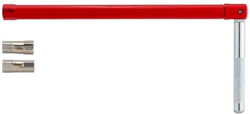 Standhahnmutternschlüssel SW13 mit Adaptern SW 10/11 mm - für Einhebel-Mischbatterien