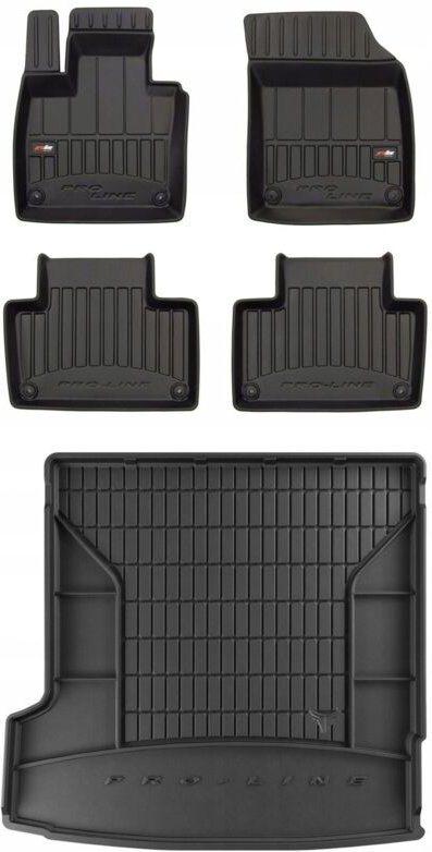 SET 3D Gummimatten Volvo XC90 2 ab 2015- mit