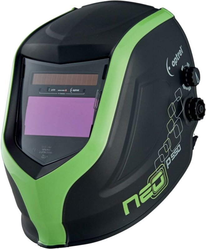 Schweißerhelm neo p550 green schwarz/grün Optrel
