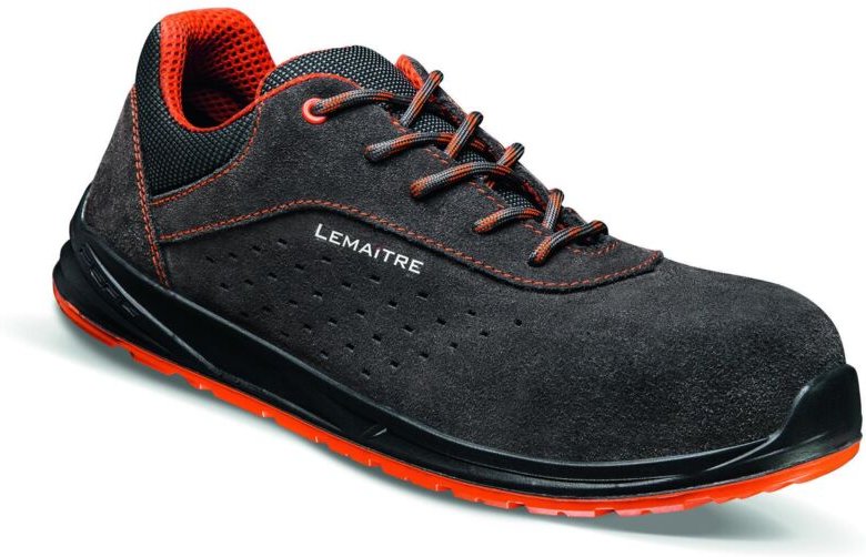 Sicherheitsschuhe niedrig TRIGGER S1 SRC Schwarz/Rot 36