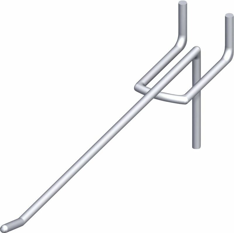 Lochblechhaken 3,4 x 15 x 80 mm Haken für Lochblech - Alfer