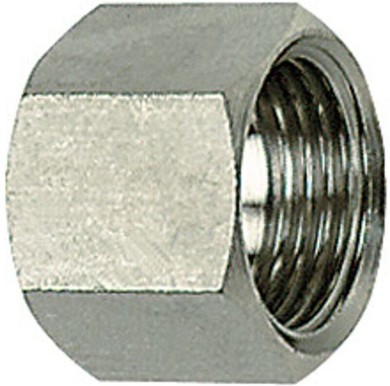 Riegler 6-kant-Überwurfmutter, G 3/4, für Tüllengröße LW 13/19, ES 1.4571