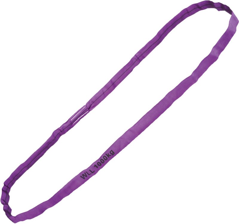 Rundschlinge, wll 1000 kg, Polyester, Länge: 3 m, sf 7:1, en 1495-2, Violett
