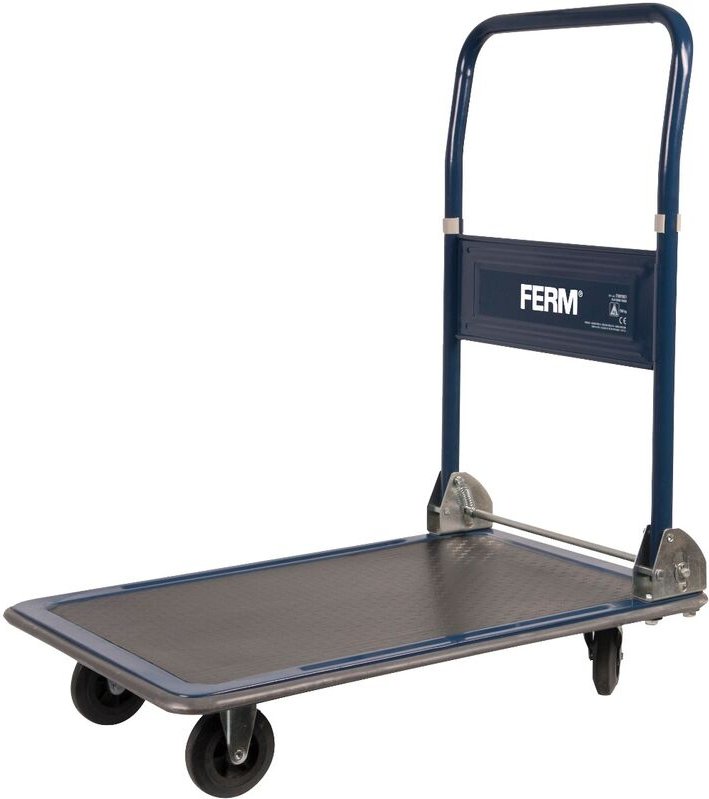 FERM Transportkarre - Transportwagen - Plattformwagen - Max. 150Kg - Faltbar