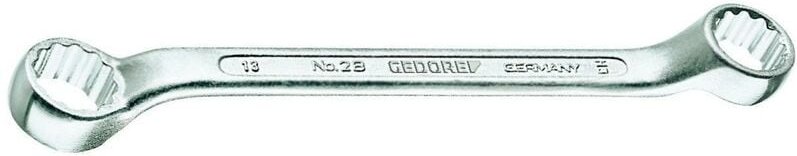 Gedore - l+ 2 b 8X9 Doppelringschlüssel, kurz, UD-Profil, 8x9 mm