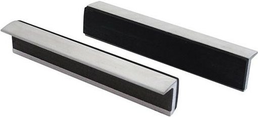 Magnetischer DOLEX-Backensatz aus Alu + Gummi 150mm