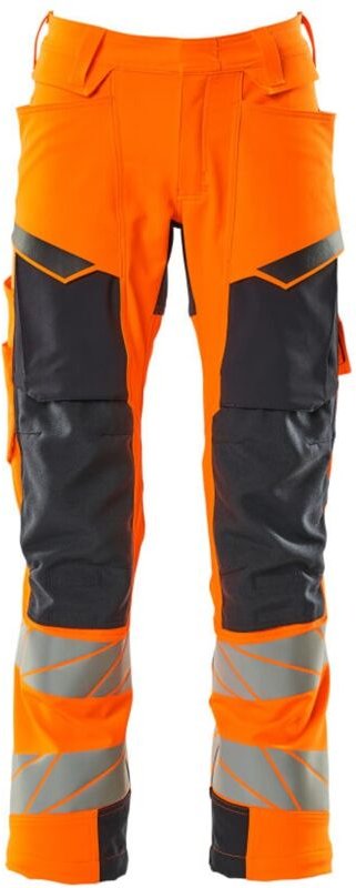 Mascot Hose mit Knietaschen 19079-511-14010 Gr. 82C46 hi-vis orange/schwarzblau
