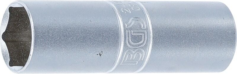 Zündkerzen-Einsatz Sechskant dünnwandig Antrieb Innenvierkant 12,5 mm (1/2") SW 16 mm