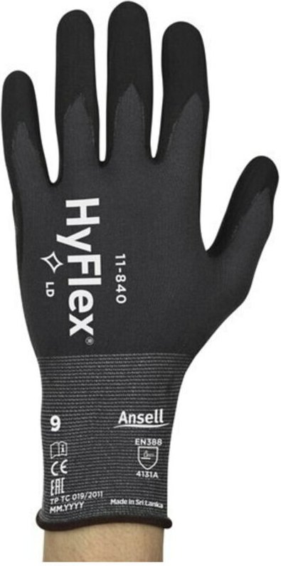 Ansell Handschuh HyFlex 11-840, Gr. 7 12 Stk