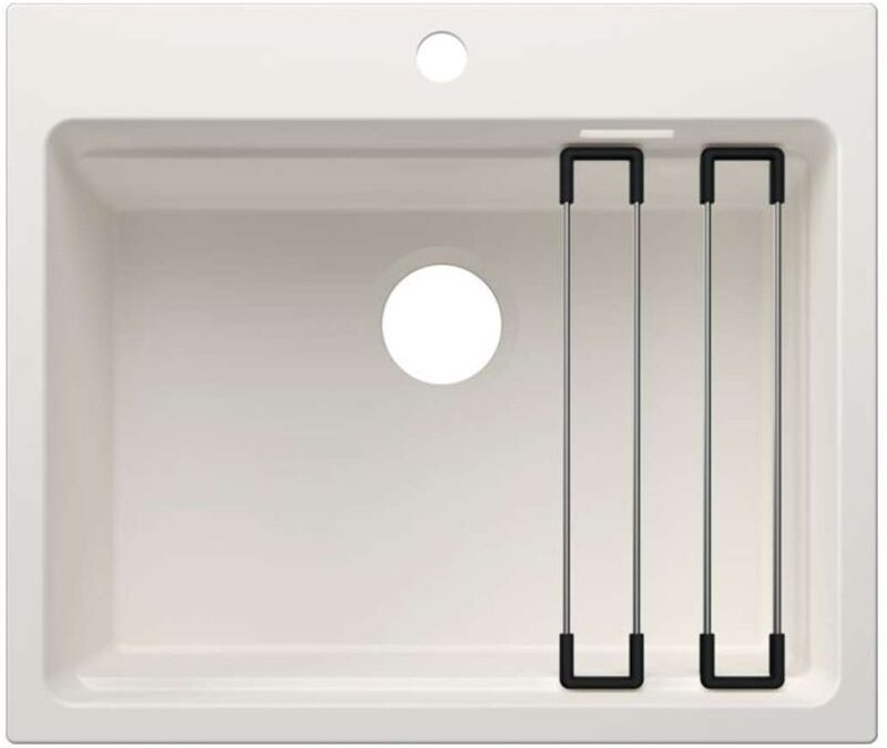 Thumbnail - Blanco Etagon 6 - Silgranitspüle, 60x51 cm, mit Zubehör, weiß 527751