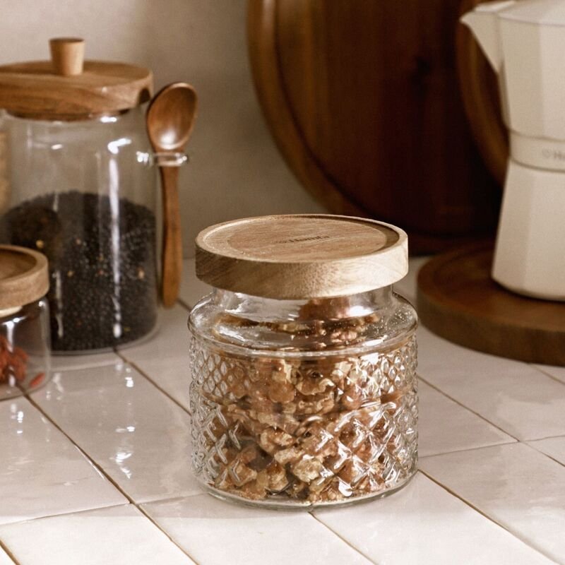 Behälter MOLADRI mit Akaziendeckel 0,6 l 850269