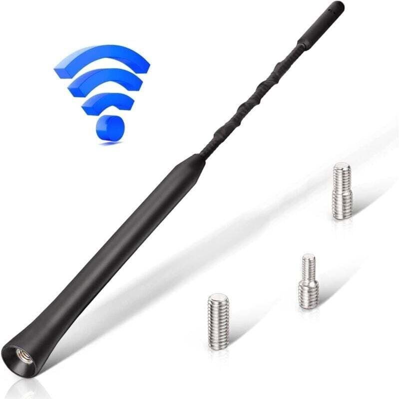 Thumbnail - Mumu - Autoantenne Autoradio-Dachantenne 23 cm Universal-Ersatz-Autoantenne mit leistungsstarker FM/DAB-Empfangsfunktion