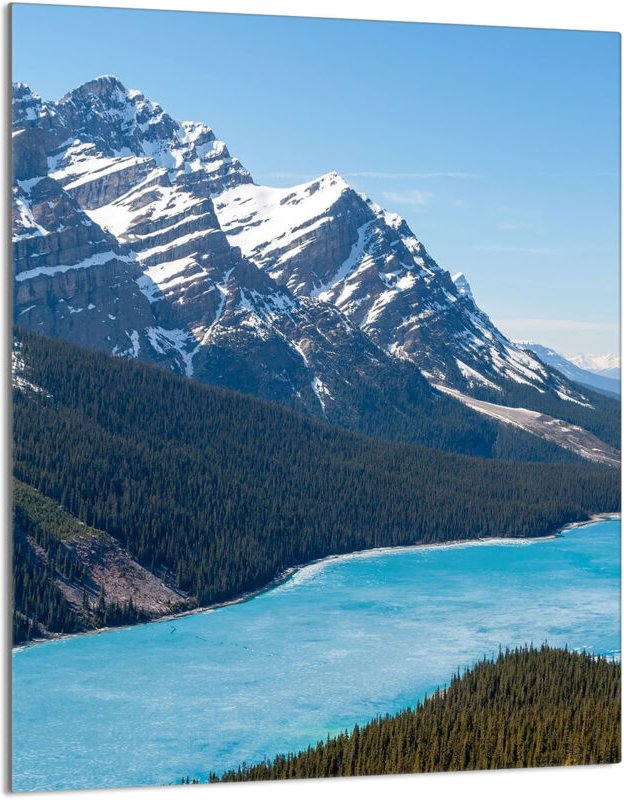 Glasschneidebrett 40x52 Berge