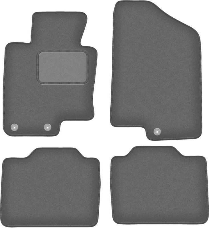 Graphit-Fußmatten für: Kia Optima III TF Limousine (2010-2015)