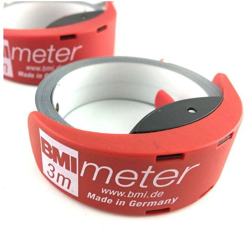 Maßband bmi eter 429241011 3 m Edelstahl - Ahlsen