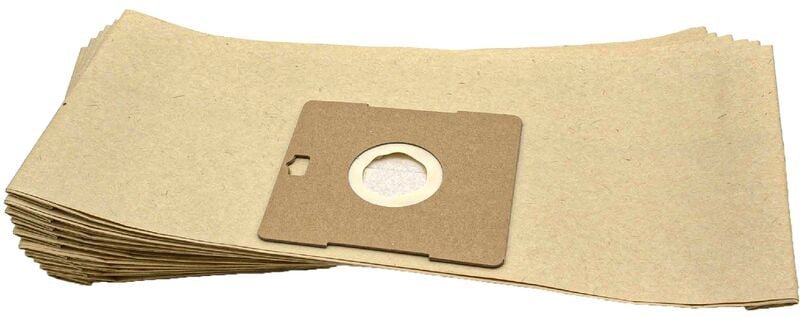 10x Staubsaugerbeutel kompatibel mit Lloyds 154/490, 865/328, jc 862 E-1 Staubsauger - Papier, 35cm x 16cm - Vhbw