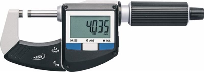 186641060 Bügelmessschraube mit digitaler Anzeige 0 - 25 mm Ablesung: 0.001 mm - Helios Preisser