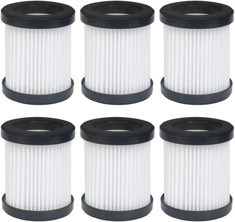 Thumbnail - 6 Stücke HEPA Filter für XL-618A Kabellos Handstaubsauger Filter Elemente Zubehör Teile