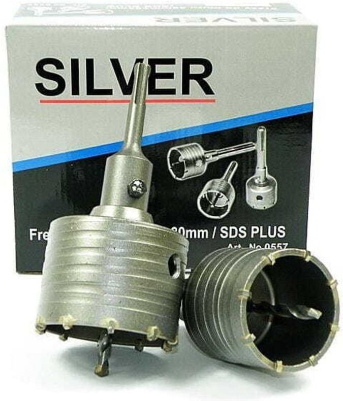 SILVER CROWN SDS-SET 65 + 80 mm, KURZER SCHAFT