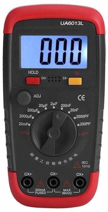 Kondensator, Kondensatortester, tragbares Kapazitätsmessgerät, lcd zum Testen zum Messen