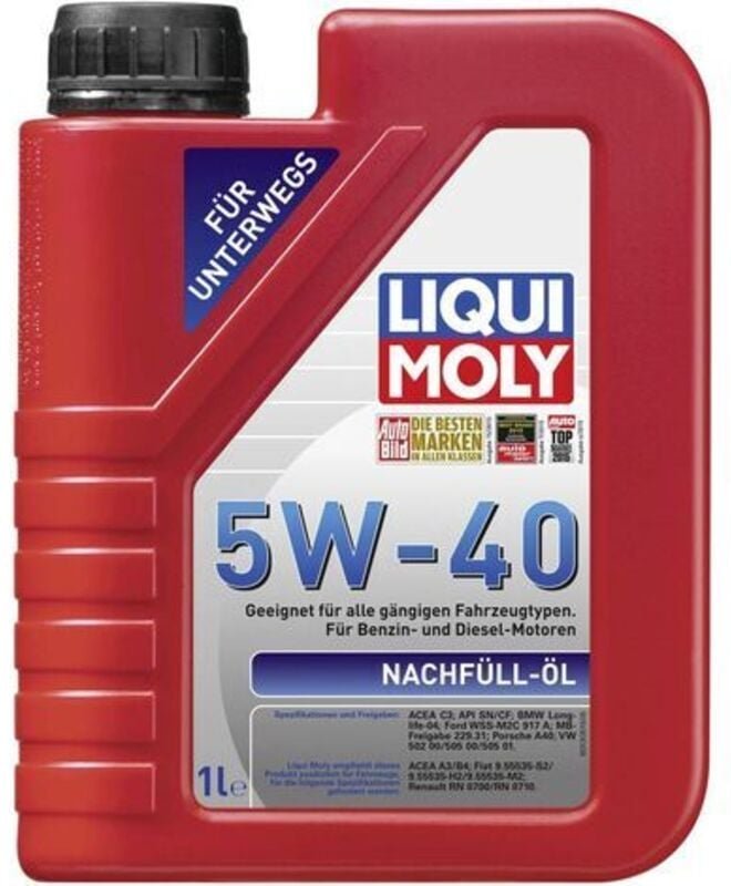 5W-40 Nachfüll-Öl 1305 1 l - Liqui Moly