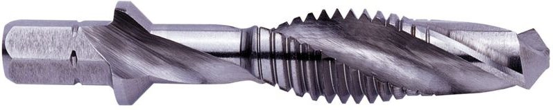 Exact - Gewindebohrer M3 hssg mit Entgratfunktion Gewindebohrer