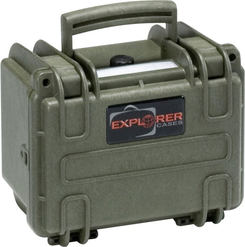 Explorer Cases - Outdoor Koffer 1913.G green with pick & pluck foam (b x h x t) 19 x 13 x 14 cm Oliv