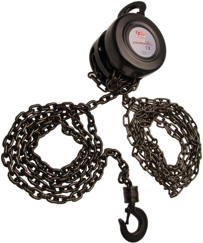 Bgs Technic - Flaschen-Kettenzug Hubhöhe 2,5 m 1 t