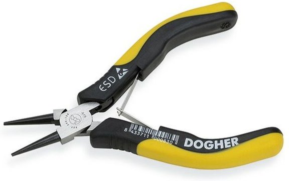 Mini-Rundzange, esd, 125 mm Dogher 240-125