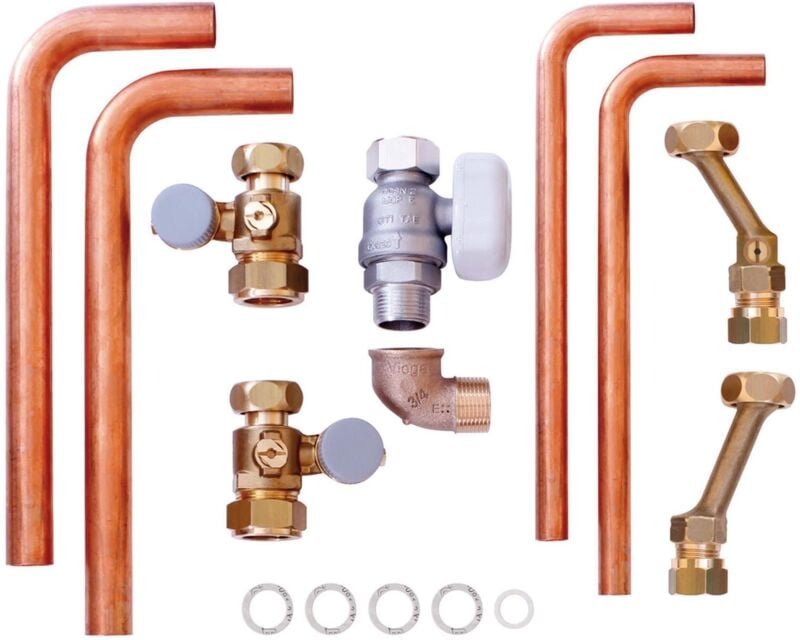 Thumbnail - Vaillant - VCW-Installationsset Auf-/Unterputz Rohre kürzbar