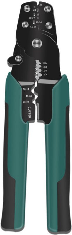 Lntyq - Elektrische Anschluss-Crimpzange, Anschluss-Crimpzange, Crimpzange, Crimpwerkzeug, Kabel-Crimpzange,