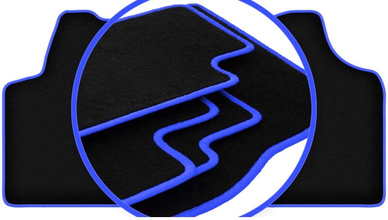 CARLUX-BLUE Automatten für: Fiat Scudo II Kastenwagen (2007-2016)