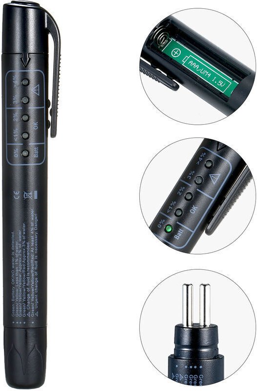 Linghhang - Stifttyp Kfz-Bremsöl-Feuchtigkeitsanalysator Bremsflüssigkeitstester