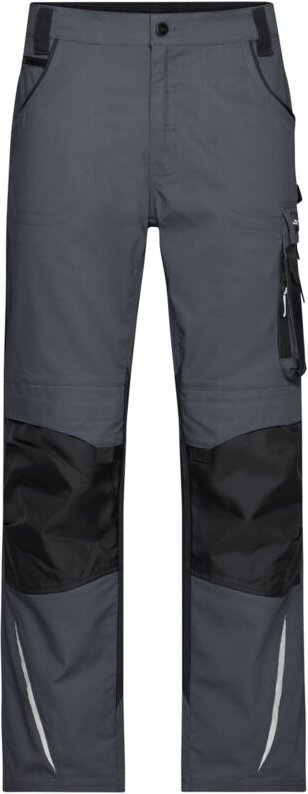James&nicholson - Arbeitsbundhose JN832 Gr. 48 carbon/black