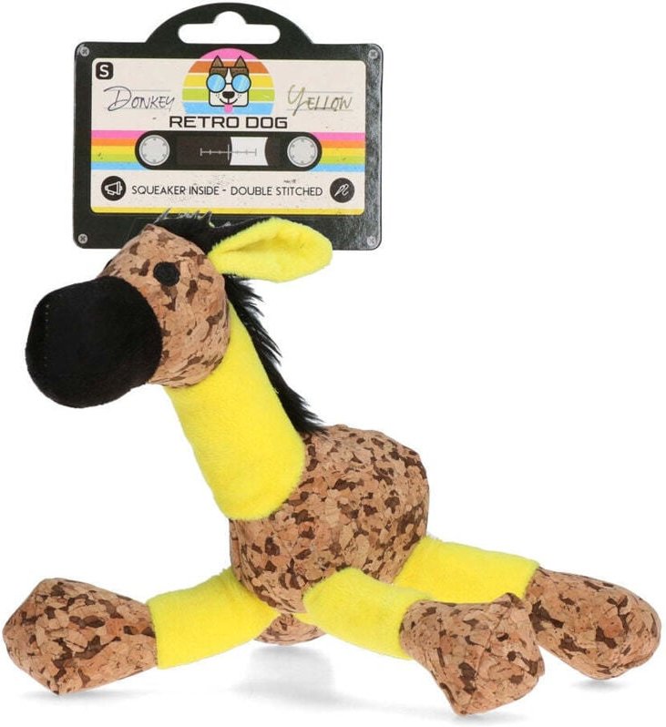 Retrodog esel gelb s