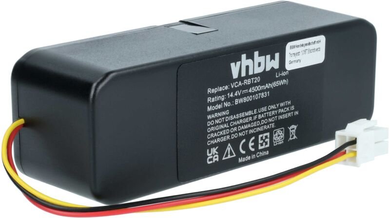 1x Akku kompatibel mit Samsung Navibot VCR8894, VCR8896, VC-RE70V, VCR8897, VC-RE72V, VCR8895 Home Cleaner Heimroboter (...